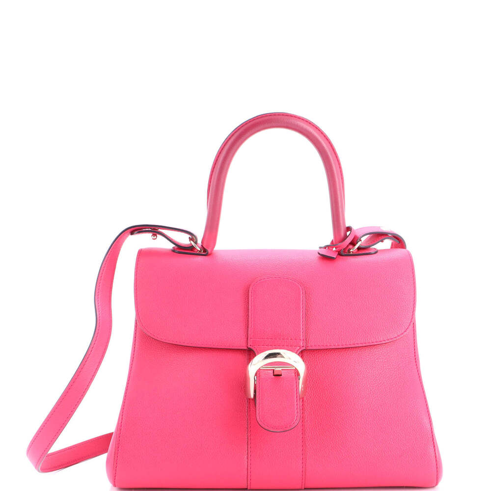Delvaux MM Brillant Top Handle Bag Leather
